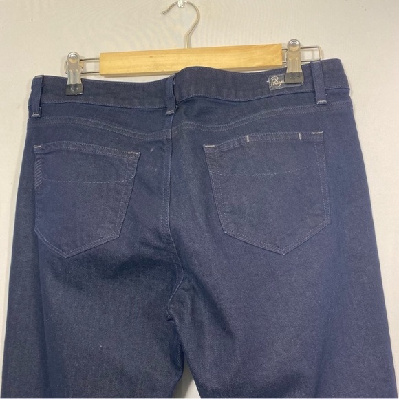 Paige Jeans Skyline Drive Classic‎ Rise Peg Leg Dark Blue 5 Pockets Size 30 - Picture 6 of 12